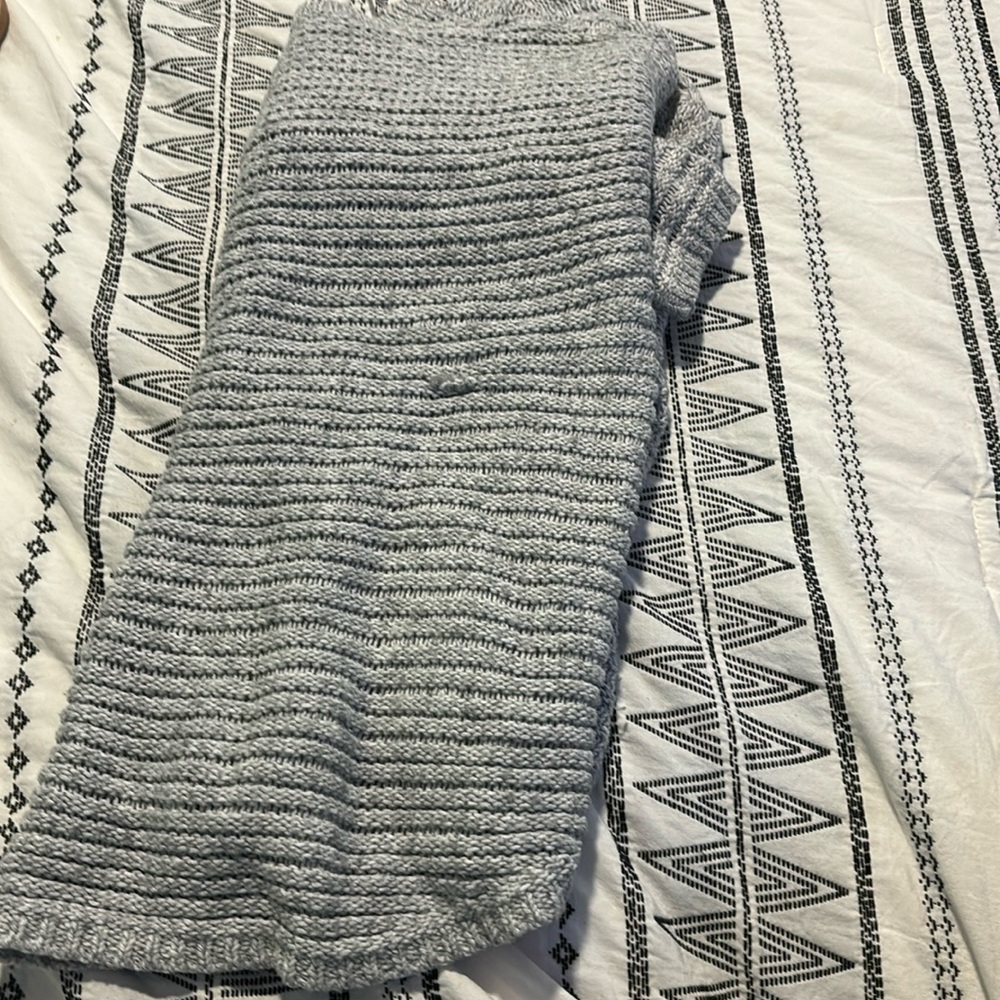 Grey cardigan from Sonoma